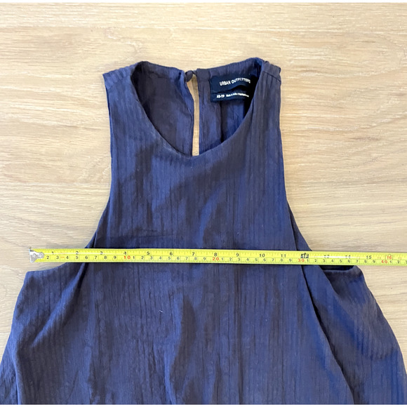 Urban Outfitters Maisy High Neck Black Ruffle Dress XS - Picture 6 of 9